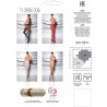 Passion - Tiopen 008 Collant Blanc 3/4 30 Den